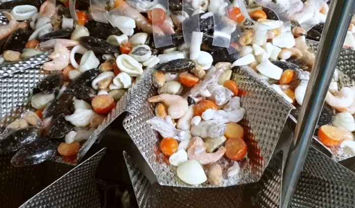 Fagyasztott tenger gyümölcsei keverék